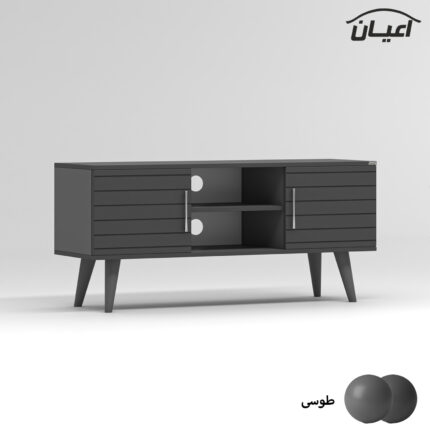 میز تلویزیون اعیان مدل FH885 مناسب برای تلویزیون تا 52 اینچ