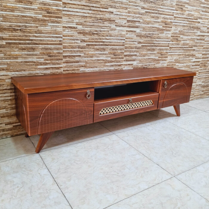 میز تلویزیون شبستان مدل 2176p مناسب برای تلویزیون تا 65 اینچ